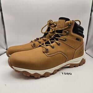 CLIFFS BY WHITE MOUNTAIN PEAK PRO MEN'S 13 BROWN HIKING BOOTS OUTDOOR TRAIL NWOB